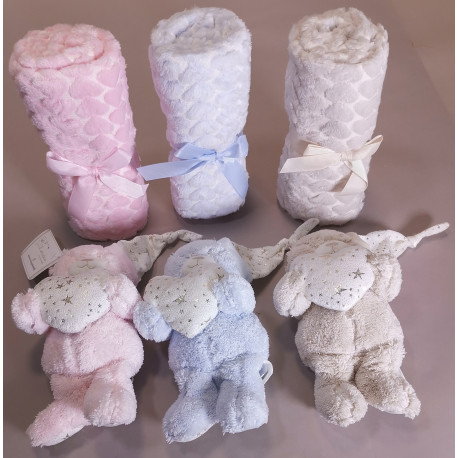 CONFEZIONE REGALO COPERTA PILE+PUPAZZO