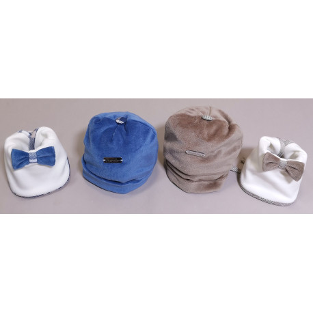 SET CINIGLIA CAPPELLINO E BAVETTA