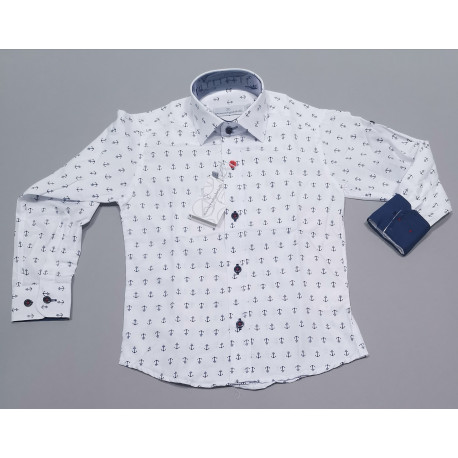 CAMICIA COTONE RAGAZZO 34-44